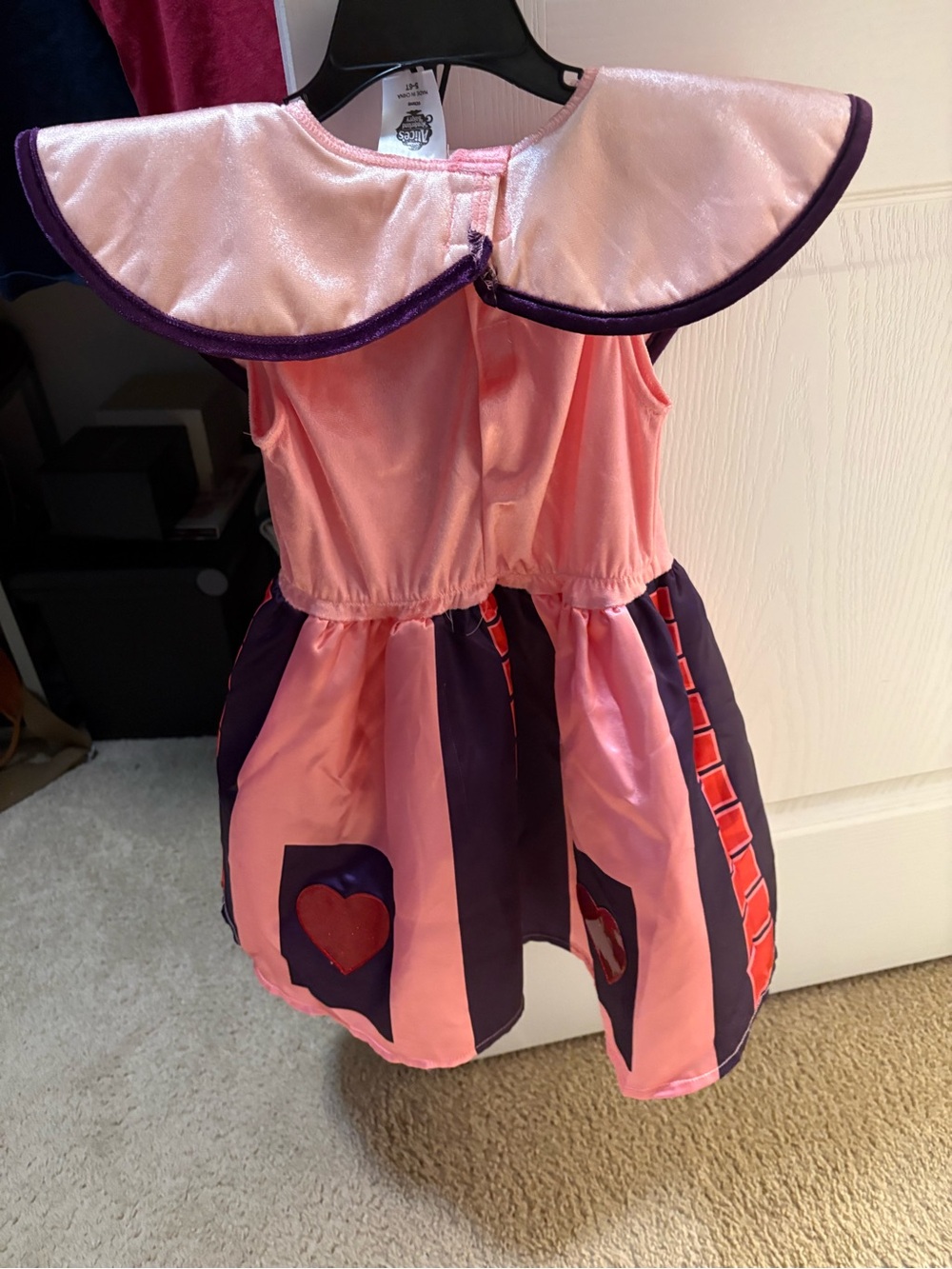 Kids Princess Rosa Costume Dress - Pink & Purple - Picture 5 of 6